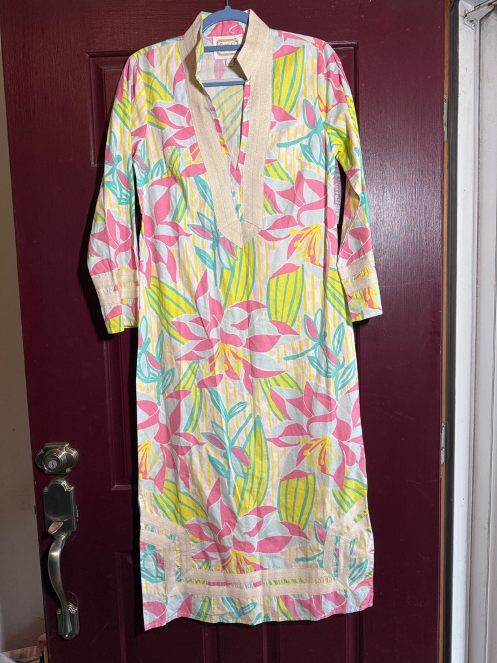 Sail to Sable Pastel Floral Maxi Dress in Pink, Yellow & Aqua